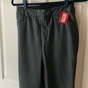 Spanx leather-like flare